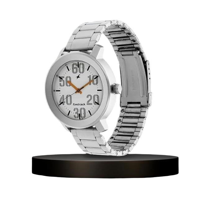 Fastrack Casual Analog White Dial Men's Watch wristwatch