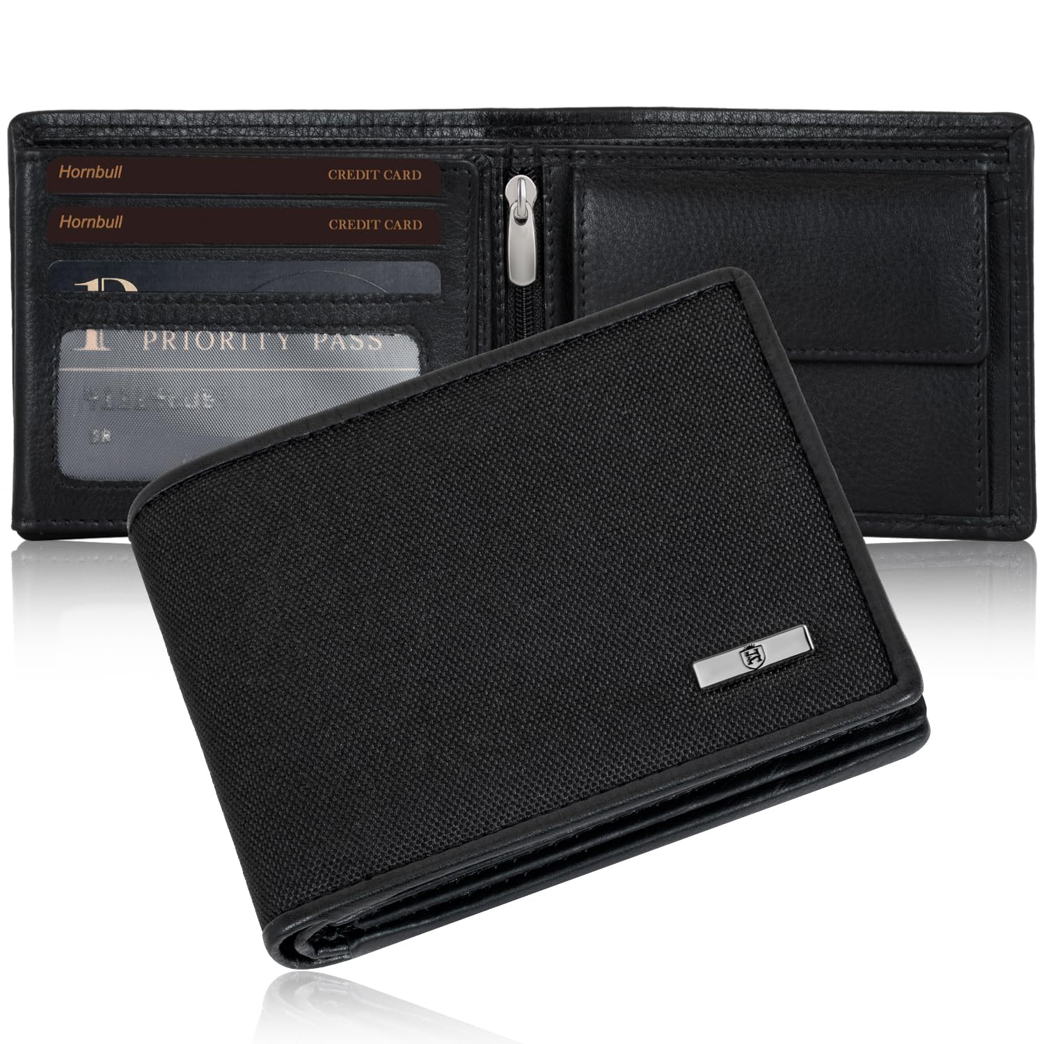 [HORNBULL Carlos Black Men Purse] wallet