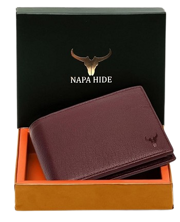 Canvas fabric bifold wallet, lightweight for students