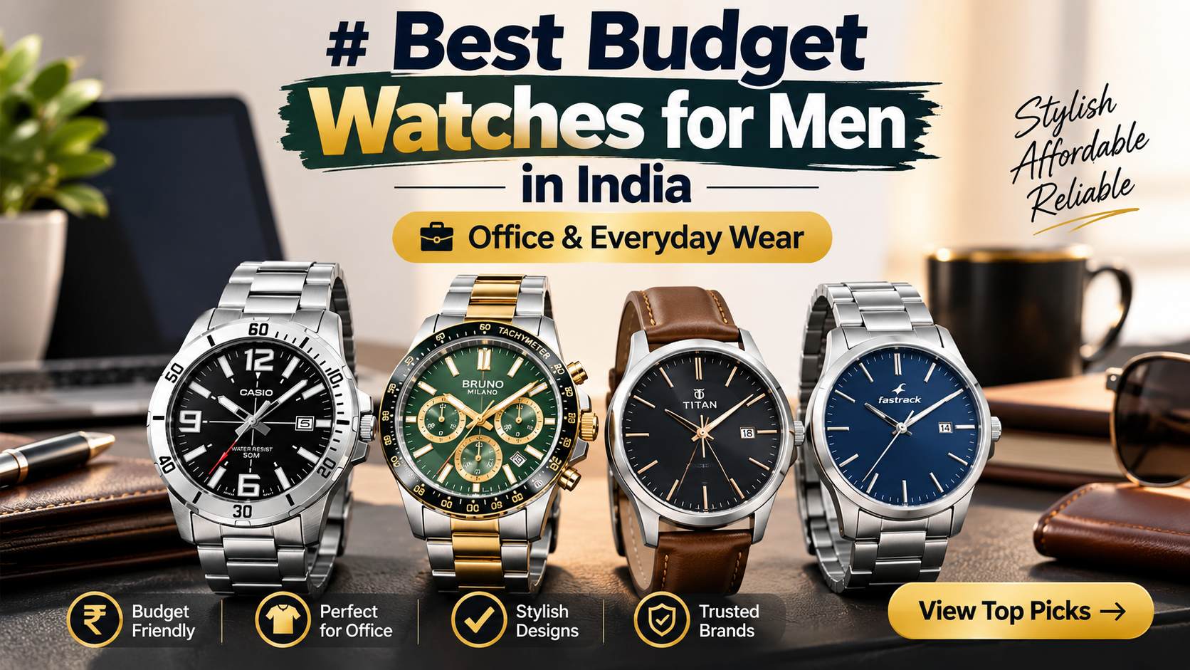 Best budget watch for men in India